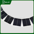 Round glass 60W20V high efficiency solar panel